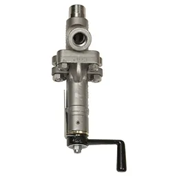 piston type sampling valves