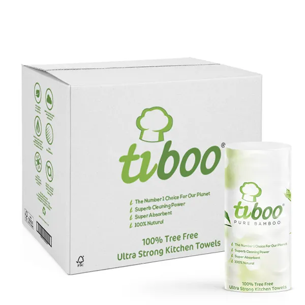 Tiboo® Ultra Strong Kitchen Rolls 30 Rolls