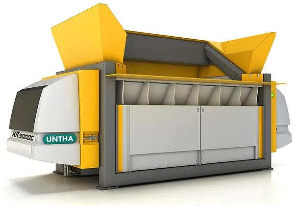 XR3000  waste shredder
