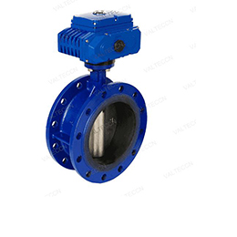 Electric Actuated Double Flanged Butterfly Valve