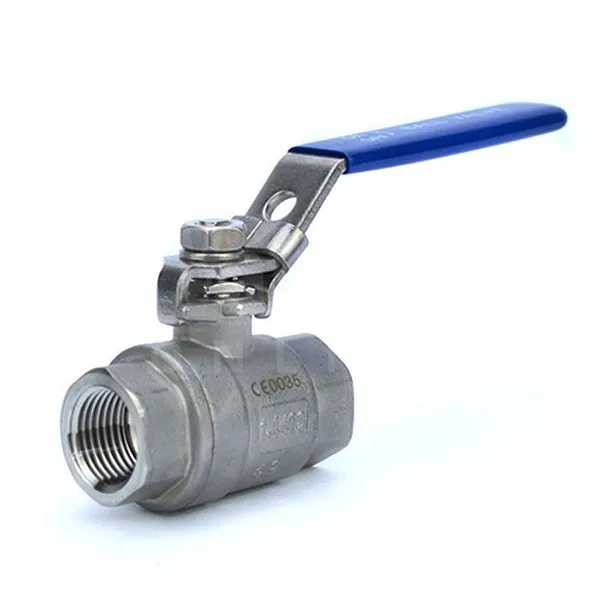 2 Piece Stainless Steel Economy Ball Valve - BSPP