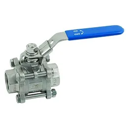 Economy 3 Piece Stainless Steel Ball Valve