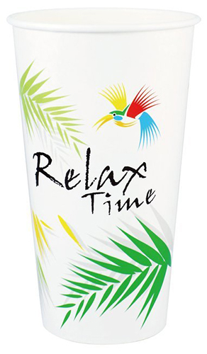 Cold Beverage Cups - Relax Time Ver