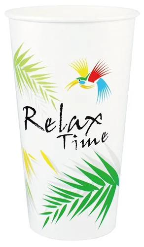 Cold Beverage Cups - Relax Time Ver