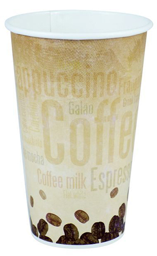 Hot Beverage Cups - Coffee Flavor