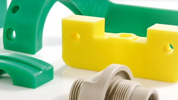 Turned plastic parts