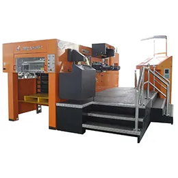 xmq-1050fh automatic die cutting and hot foil stamping machine with hologram