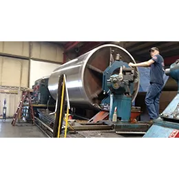 LARGE DIAMETER METAL TURNING