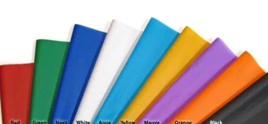 COLOURED TISSUE PAPER