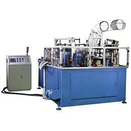 scm-3000 15kw rated power large dimension pe coated paper container making machine