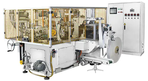 White Horizontal 150pcs/min High Speed Automatic Paper Cup / bowl Machine / Machinery